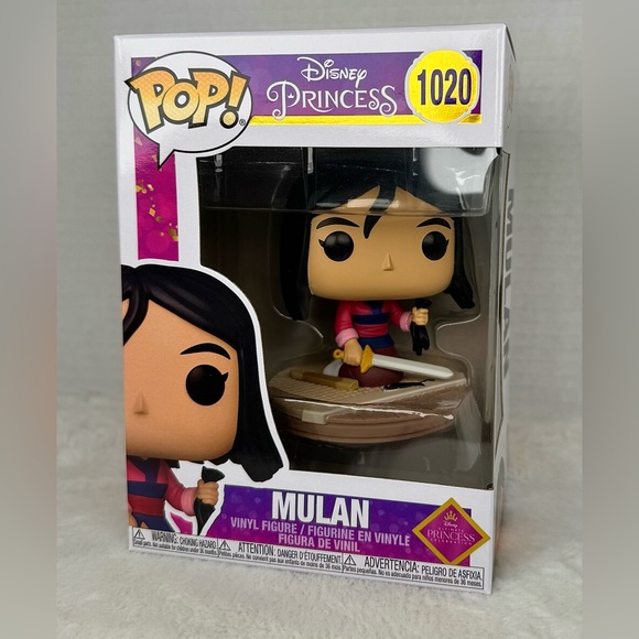 Funko Pop! Disney Princess #1020: Mulan NEW - Picture 2 of 7